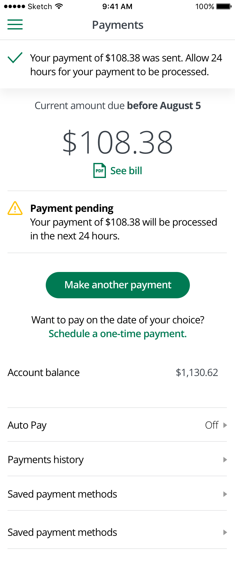 TG-Payments – Payment Pending w Notification