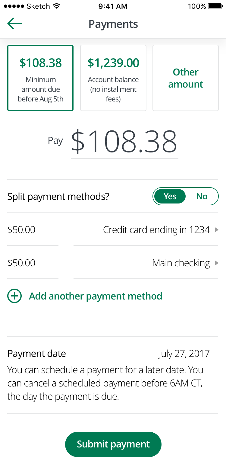 TG-Payments – Split Payment